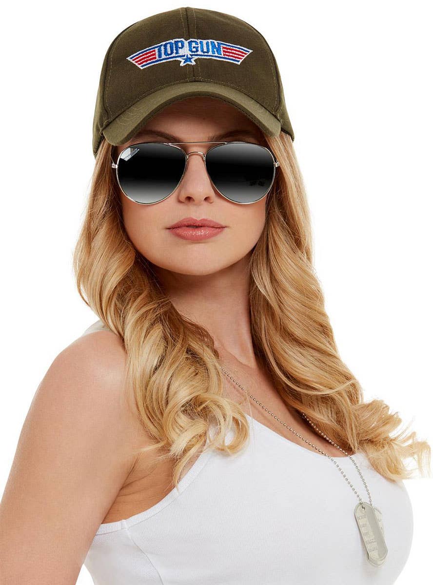 Image of Top Gun Licensed 3 Piece Cap and Glasses Set