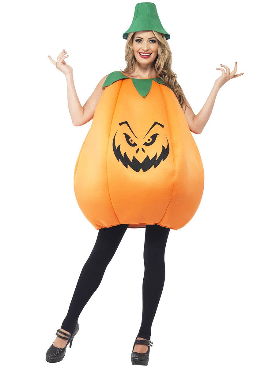 Image of Jack O Lantern Women's Halloween Pumpkin Costume
