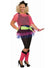 Image of Classic 1980's Party Girl Women's Plus Size Costume