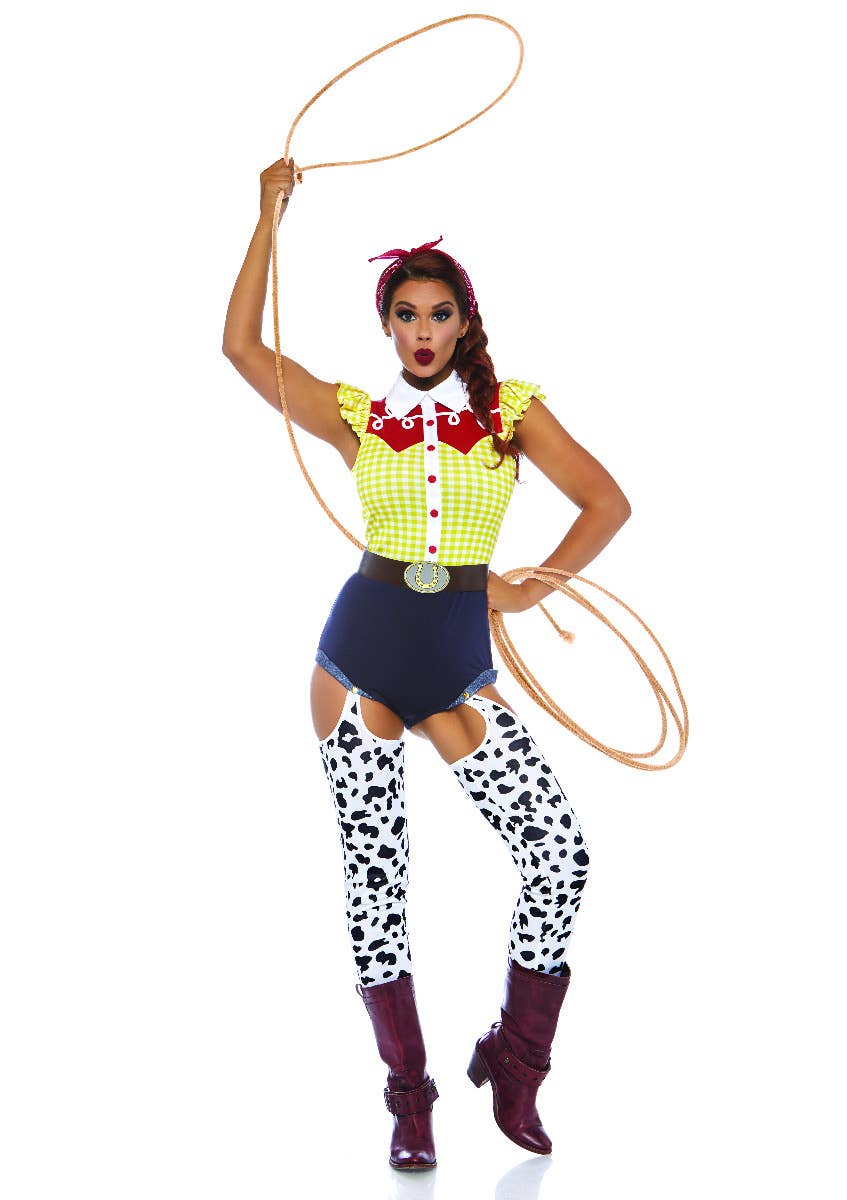 Womens Jessie Sexy Cowgirl Costume | Cowgirl Costume for Women Womens Jessie Sexy Cowgirl Costume | Cowgirl Costume for Women