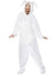 White Bunny Rabbit Women's Costume Onesie - Front View