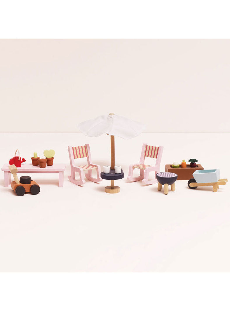 Wooden Conservatory Doll House - Furniture Image