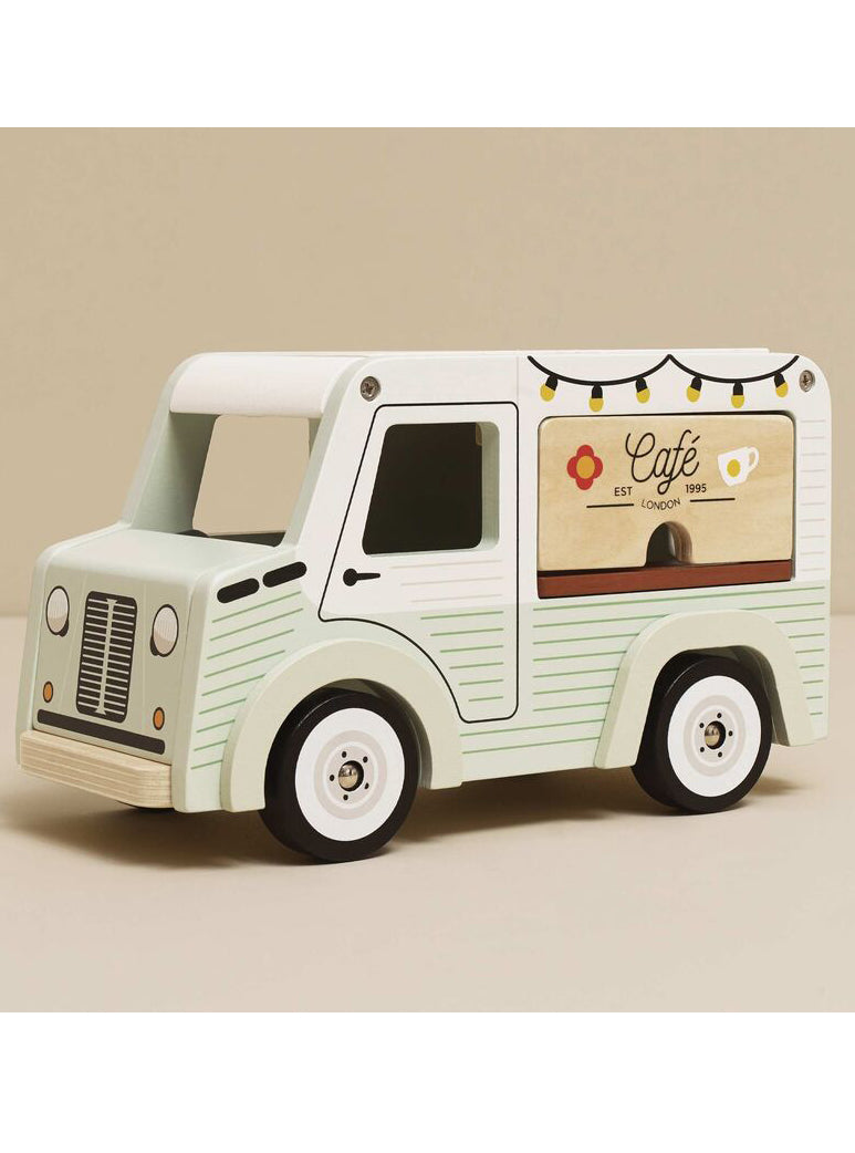Wooden Doll House Cafe Van Toy - Alternate Image 1