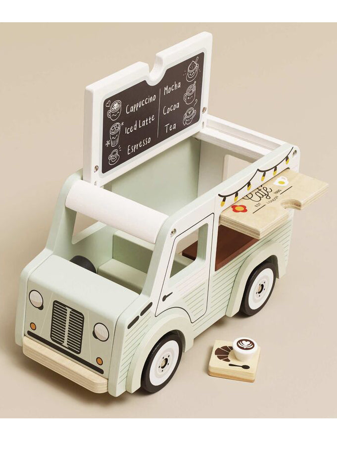 Wooden Doll House Cafe Van Toy - Alternate Image 2