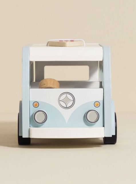 Wooden Doll House Holiday Van - Front Image