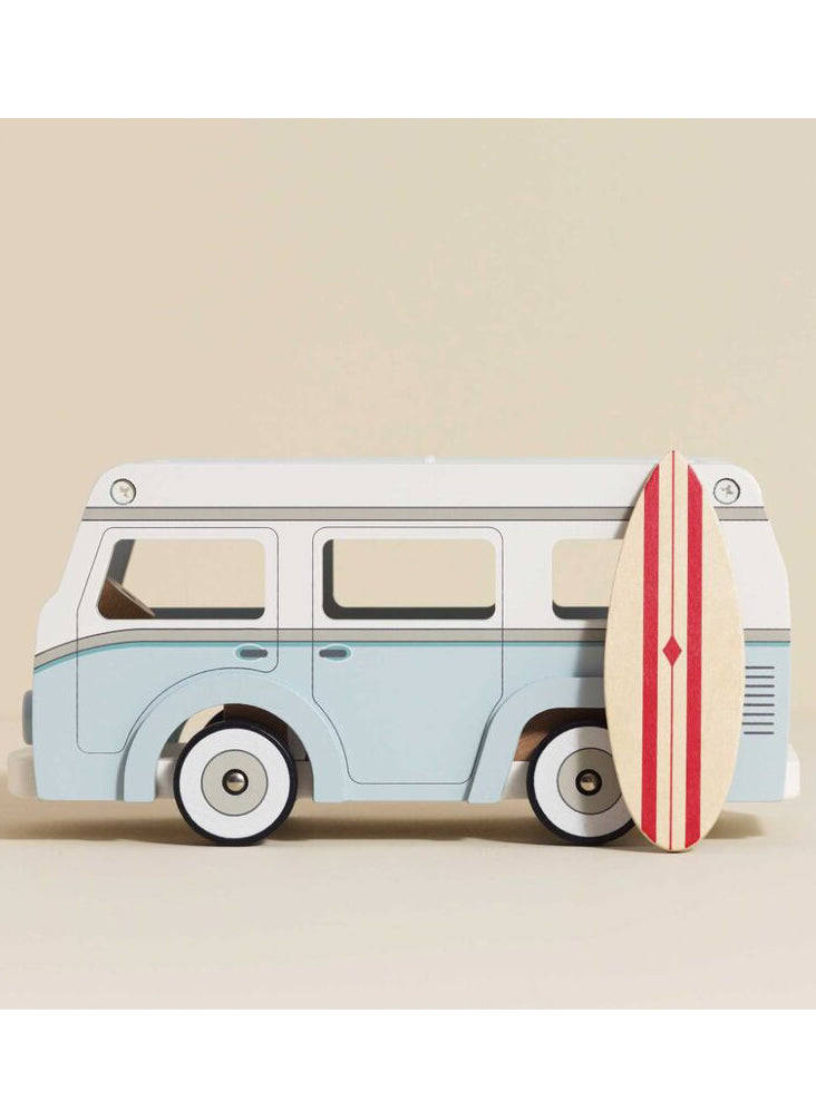 Wooden Doll House Holiday Van - Side Image