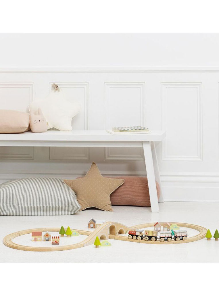 Wooden Figure 8 Train Set - Lifestyle Image 1