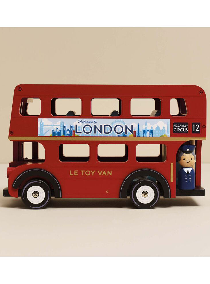 Wooden London Bus - Side Image