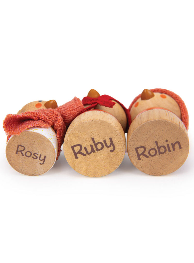 Wooden Mini Robins Nest Box Toy - Accessory Image 2