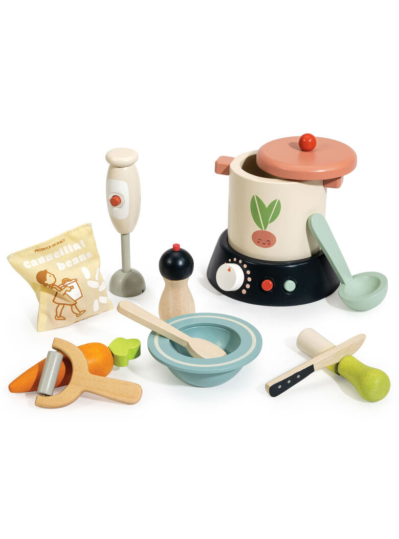 Wooden Stir And Serve Soup Maker Toy - Alternate Image 1
