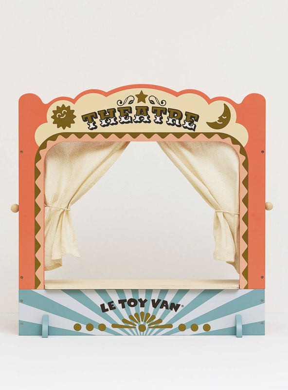 Wooden Tabletop Puppet Theatre - Alternate Image 2
