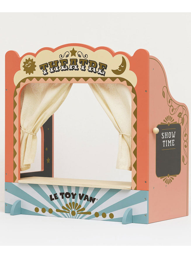 Wooden Tabletop Puppet Theatre - Alternate Image 3