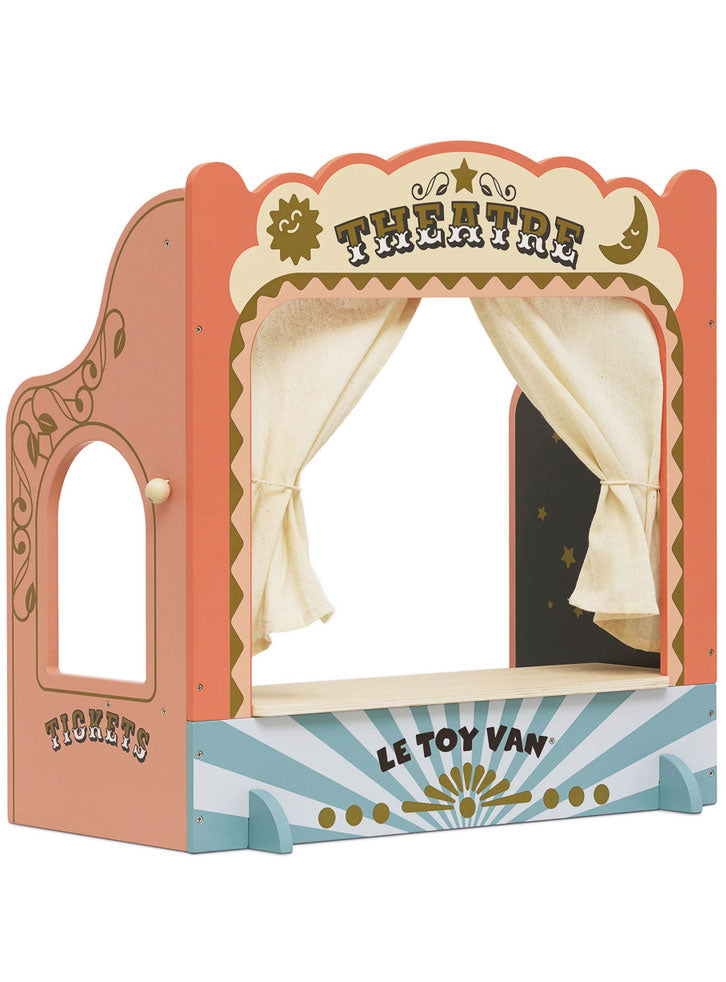 Wooden Tabletop Puppet Theatre - Main Image