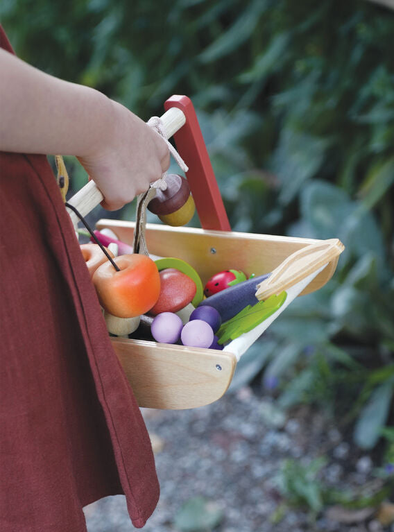 Wooden Wild Foraging Basket Toy - Lifestyle Image 3