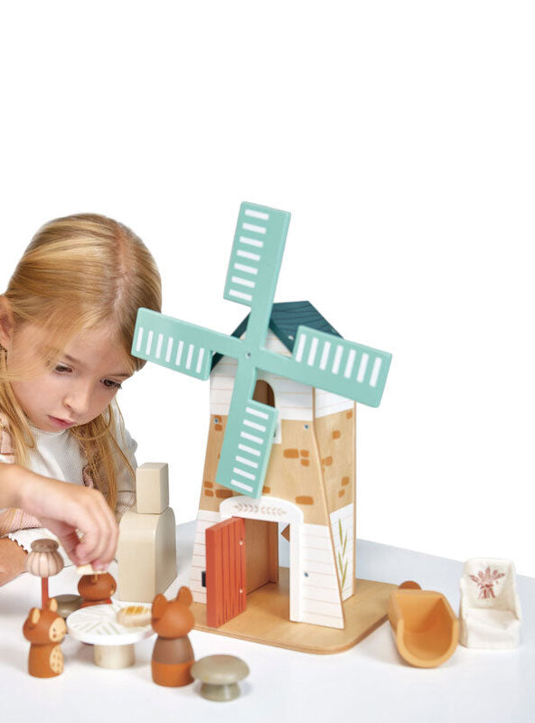 Wooden Windmill Set - Lifestyle Image