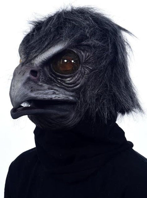 Zagone Studios Deluxe Ravenous Black Raven Full Head Latex Mask - Alternative Image