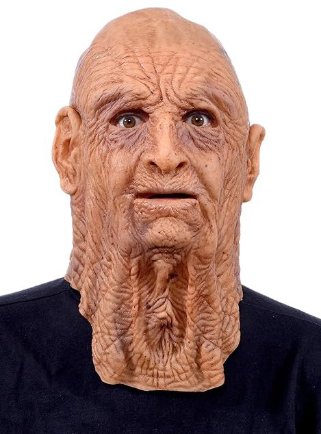 Zagone Studios Deluxe Supersoft Latex Full Head Old Man Mask - Main Image