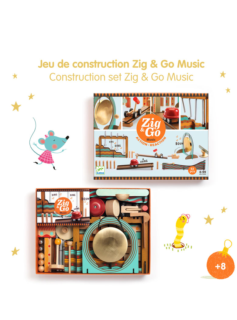 Zig and Go 52 Piece Musical Set
