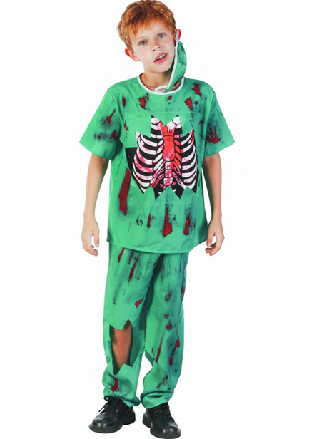 Boys Bloody Doctor Halloween Costume - Main Image