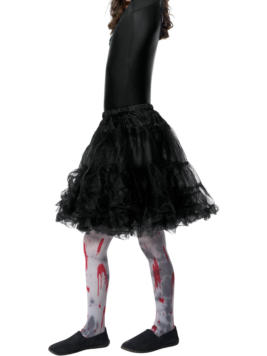 Blood Splattered Dirt Mark Girls Halloween Zombie Stockings - Main Image
