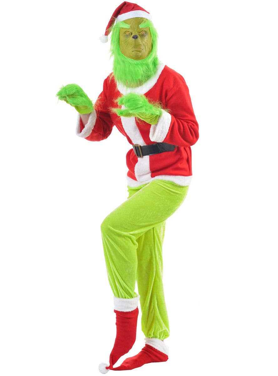 Adults Grinch Christmas Dress Up Costume