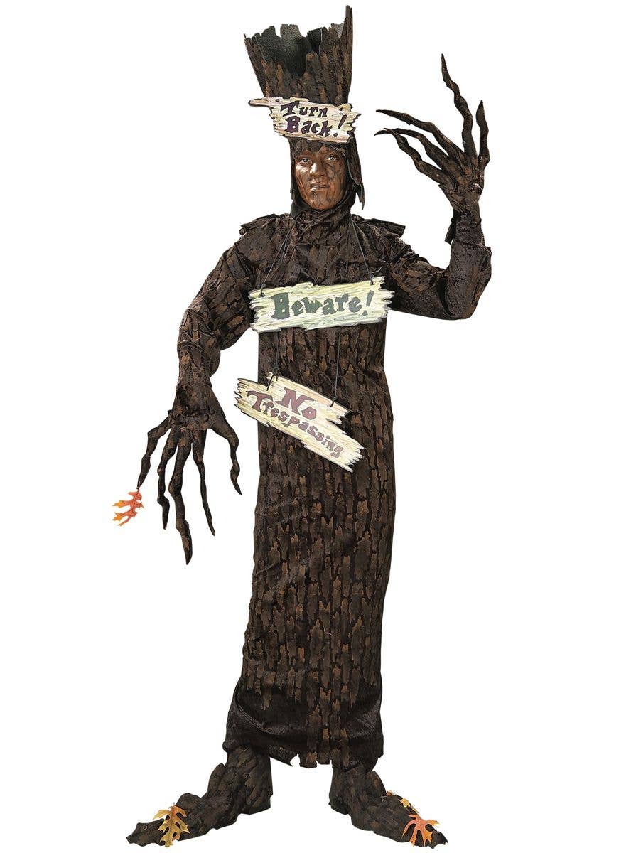 Mens Haunted Tree Costume Wizard of Oz Spooky Novelty Halloween Book Week Outfit