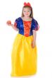 Girls Snow White Fancy Dress Costume Main Image