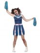 Smiffy's Teen Girl's High School Cheerleader Zombie Blood Splattered Halloween Fancy Dress Costume Alternative Image