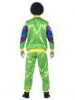 Men's Green 80's Shell Suit Costume Back Image
