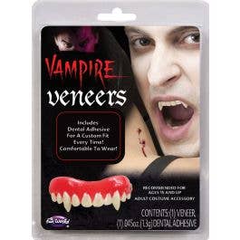 Fake Vampire Costume Accessory Fangs | Vampire Halloween Teeth