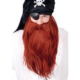 Black One Size Loftus International Pirate Captain Beard & Moustache