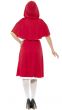 Women's Classic Little Red Riding Hood Fairytale Costume Back Image