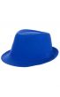 Bright Neon Blue Adult's 1920's Gangster Fedora Costume Hat