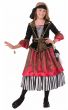 Pirate Wench Girl's Buccaneer Costume Front View