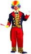 Red and Blue Tartan Checkers the Clown Men's Circus Costume - Main Image