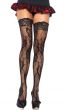 Sexy Black Lace Thigh High Costume Stockings