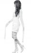 Short White Sexy Straitjacket Costume Dress for Women - Side View