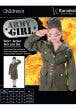 Girls Army General Fancy Dress Costume Packaging Image
