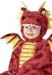 Costumes for Kids Little Adorable Red Dragon Fancy Dress Costume for Babies - Close View