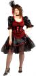 Womens Black and Red Sexy Plus Size Wild West Costume - Main Image
