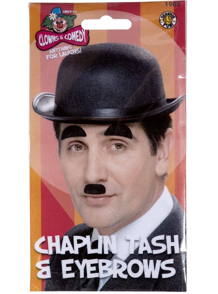 Smiffys Charlie Chaplin Mustache and Eyebrows