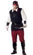 Men's Buccaneer Pirate Plus Size Costume Main Image