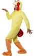 Adults Yellow Chicken Onesie Costume Side View