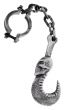 Image of Ankle Shackle with Meat Hook Halloween Accessory Prop