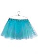 Sparkly Blue Petticoat for Girls Front View