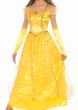 Womens Belle Disney Yellow Princess Fancy Dress Costume - Close Image