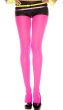 1980's Sexy Women's Bright Hot Pink Neon Full Length Costume leggings Main Image