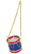 Yellow Blue And Red Marching Band Deluxe Quality Musical Drum Instrument Costume Accessory Main Image
