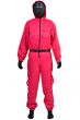 Square Guard Adult's Pink Squid Game Costume - Front Image