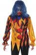Scary Clown Printed Halloween Costume Shirt For Men